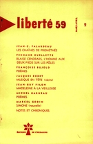 Cover of Volume 1, Number 2, March–April 1959, pp. 69-142, Liberté