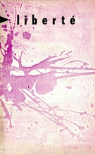 Cover of Volume 11, Number 5, August–September–October 1969, pp. 7-174, Liberté