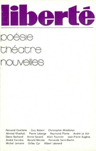 Cover of Poésie, théatre, nouvelles, Volume 15, Number 5 (89), 1973, pp. 3-153, Liberté