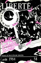 Cover of Volume 26, Number 4 (154), August 1984, pp. 3-166, Liberté