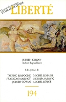 Cover of Volume 33, Number 2 (194), April 1991, pp. 2-134, Liberté