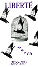 Cover of Partir, Volume 35, Number 4-5 (208-209), August–October 1993, pp. 6-285, Liberté