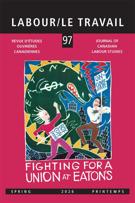 Cover for issue 'Volume 97, Spring 2026' of the journal 'Labour / Le Travail'