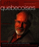 Cover of Number 84, Winter 1996, pp. 5-56, Lettres québécoises