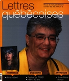 Cover of Number 98, Summer 2000, pp. 5-62, Lettres québécoises