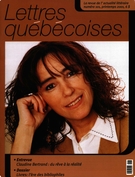 Cover of Number 101, Spring 2001, pp. 5-64, Lettres québécoises