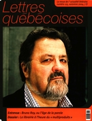 Cover of Number 115, Fall 2004, pp. 3-64, Lettres québécoises