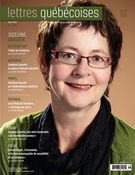 Cover of Number 148, Winter 2012, pp. 3-72, Lettres québécoises