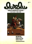 Cover of Volume 10, Number 3, Winter 1988, Lurelu