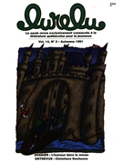 Cover of Volume 14, Number 2, Fall 1991, Lurelu