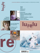 Cover of Volume 37, Number 3, Winter 2015, pp. 5-106, Lurelu