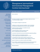 Cover of Volume 16, Number 2, Winter 2012, pp. 11-183, Management international / International Management / Gestiòn Internacional