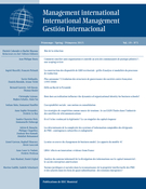 Cover of Volume 19, Number 3, Spring 2015, pp. 15-230, Management international / International Management / Gestiòn Internacional