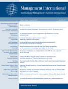 Cover of Entrepreneuriat et société : de nouveaux enjeux, Volume 20, Number 2, Winter 2016, pp. VI-167, Management international / International Management / Gestiòn Internacional