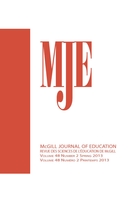 Cover of Volume 48, Number 2, Spring 2013, pp. 269-455, McGill Journal of Education / Revue des sciences de l'éducation de McGill