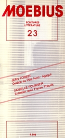 Cover of Number 23, 1984, pp. 3-110, Moebius