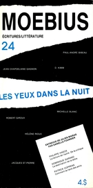Cover of Les yeux dans la nuit, Number 24, Spring 1985, pp. 3-132, Moebius