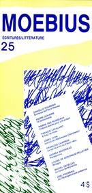 Cover of Number 25, Summer 1985, pp. 3-98, Moebius