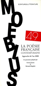 Cover of Panorama de la poésie française contemporaine, Number 49, Fall 1991, pp. 9-169, Moebius