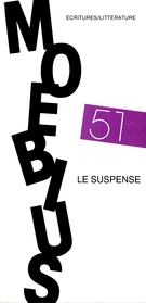 Cover of Le suspense, Number 51, Winter 1992, pp. 4-197, Moebius