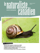 Cover of Volume 141, Number 1, Winter 2017, pp. 3-70, Le Naturaliste canadien