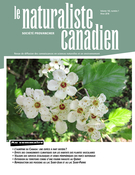 Cover of Volume 142, Number 1, Winter 2018, pp. 3-96, Le Naturaliste canadien