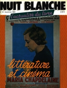 Cover of Littérature et cinéma, Number 10, Fall 1983, pp. 2-80, Nuit blanche