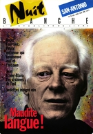 Cover of Maudite langue!, Number 36, June–July–August–September 1989, pp. 2-80, Nuit blanche
