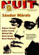 Cover of Number 89, Winter 2002–2003, pp. 2-64, Nuit blanche