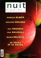Cover of Number 116, Fall 2009, pp. 2-64, Nuit blanche, le magazine du livre