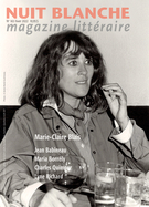 Cover of Number 165, Winter 2022, pp. 3-66, Nuit blanche, magazine littéraire