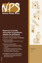 Cover of Repenser la famille, renouveler les pratiques, adapter les politiques, Volume 24, Number 2, Spring 2012, pp. 1-299, Nouvelles pratiques sociales
