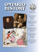 Cover of Volume 105, Number 1, Spring 2013, pp. 1-141, Ontario History