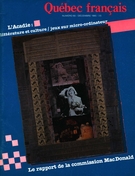 Cover of L’Acadie : littérature et culture, Number 60, December 1985, pp. 4-94, Québec français