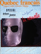 Cover of La nouvelle, Number 66, May 1987, pp. 4-99, Québec français