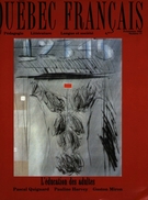 Cover of Number 77, Spring 1990, pp. 6-98, Québec français