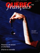 Cover of Processus de lecture et d’écriture, Number 108, Winter 1998, pp. 3-111, Québec français