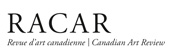 Logo for RACAR : Revue d'art canadienne / Canadian Art Review