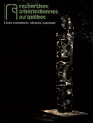 Cover of Lieux coutumiers, identité, tourisme, Volume 36, Number 1, 2006, pp. 3-115, Recherches amérindiennes au Québec
