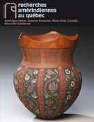 Cover of Amérique latine, Guyane française, États-Unis, Canada, Nouvelle-Calédonie, Volume 44, Number 2-3, 2014, pp. 3-193, Recherches amérindiennes au Québec