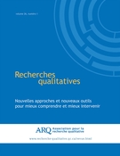 Cover of Nouvelles approches et nouveaux outils pour mieux comprendre et mieux intervenir, Volume 26, Number 1, 2006, pp. 1-207, Recherches qualitatives