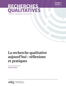 Cover of La recherche qualitative aujourd’hui : réflexions et pratiques, Volume 34, Number 1, Spring 2015, pp. 1-222, Recherches qualitatives