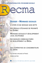 Cover of Monnaies sociales et complémentaires, Number 324, April 2012, pp. 4-122, Revue internationale de l'économie sociale