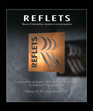 Cover of La formation pratique : allier milieux de pratique et milieux d’enseignement, Volume 20, Number 1, Spring 2014, pp. 10-216, Reflets