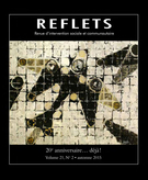 Cover of 20<sup>e</sup> anniversaire… déjà !, Volume 21, Number 2, Fall 2015, pp. 10-282, Reflets