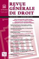 Cover of Justice environnementale et droits humains : comprendre les tensions et explorer les possibilités, Volume 43, Special Issue, 2013, pp. 7-419, Revue générale de droit