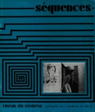 Cover of Number 66, October 1971, pp. 2-56, Séquences
