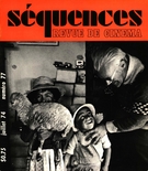 Cover of Number 77, July 1974, pp. 2-48, Séquences