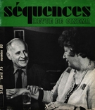 Cover of Number 80, April 1975, pp. 2-48, Séquences