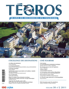 Cover of Tourisme et patrimoine mondial, Volume 30, Number 2, 2011, pp. 3-131, Téoros